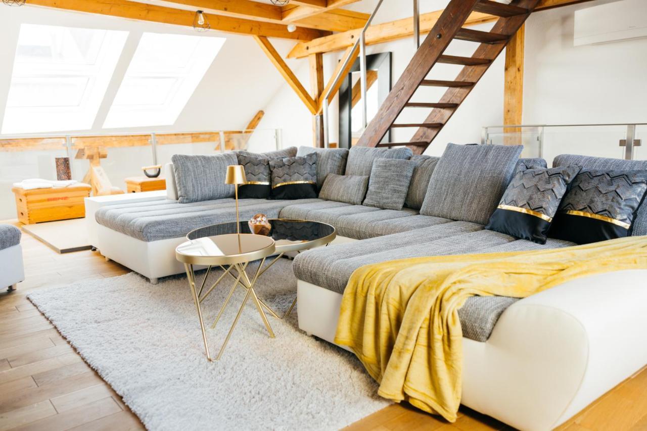 Apartament Heimatel - Luxury Penthouse Loft Ravensburg Zewnętrze zdjęcie