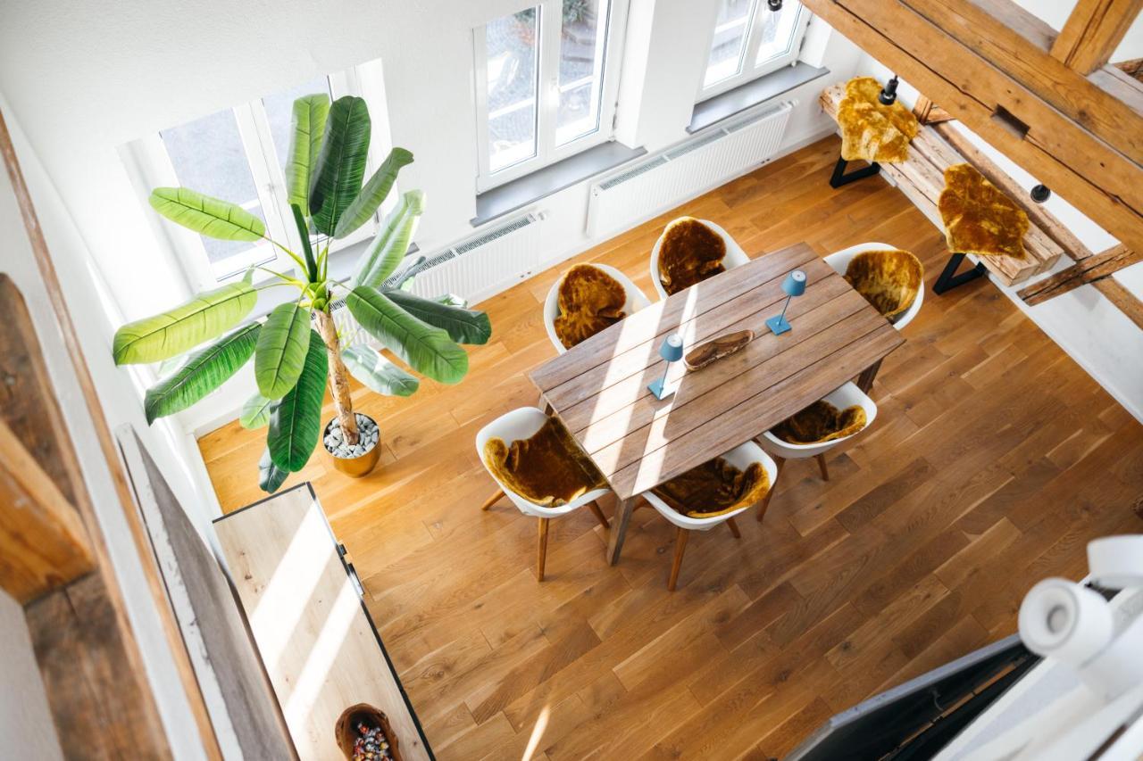 Apartament Heimatel - Luxury Penthouse Loft Ravensburg Zewnętrze zdjęcie