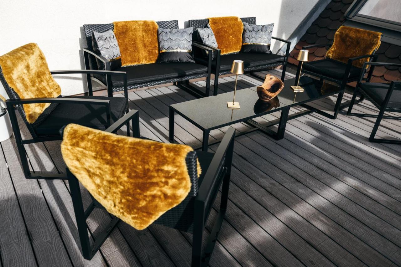 Apartament Heimatel - Luxury Penthouse Loft Ravensburg Zewnętrze zdjęcie