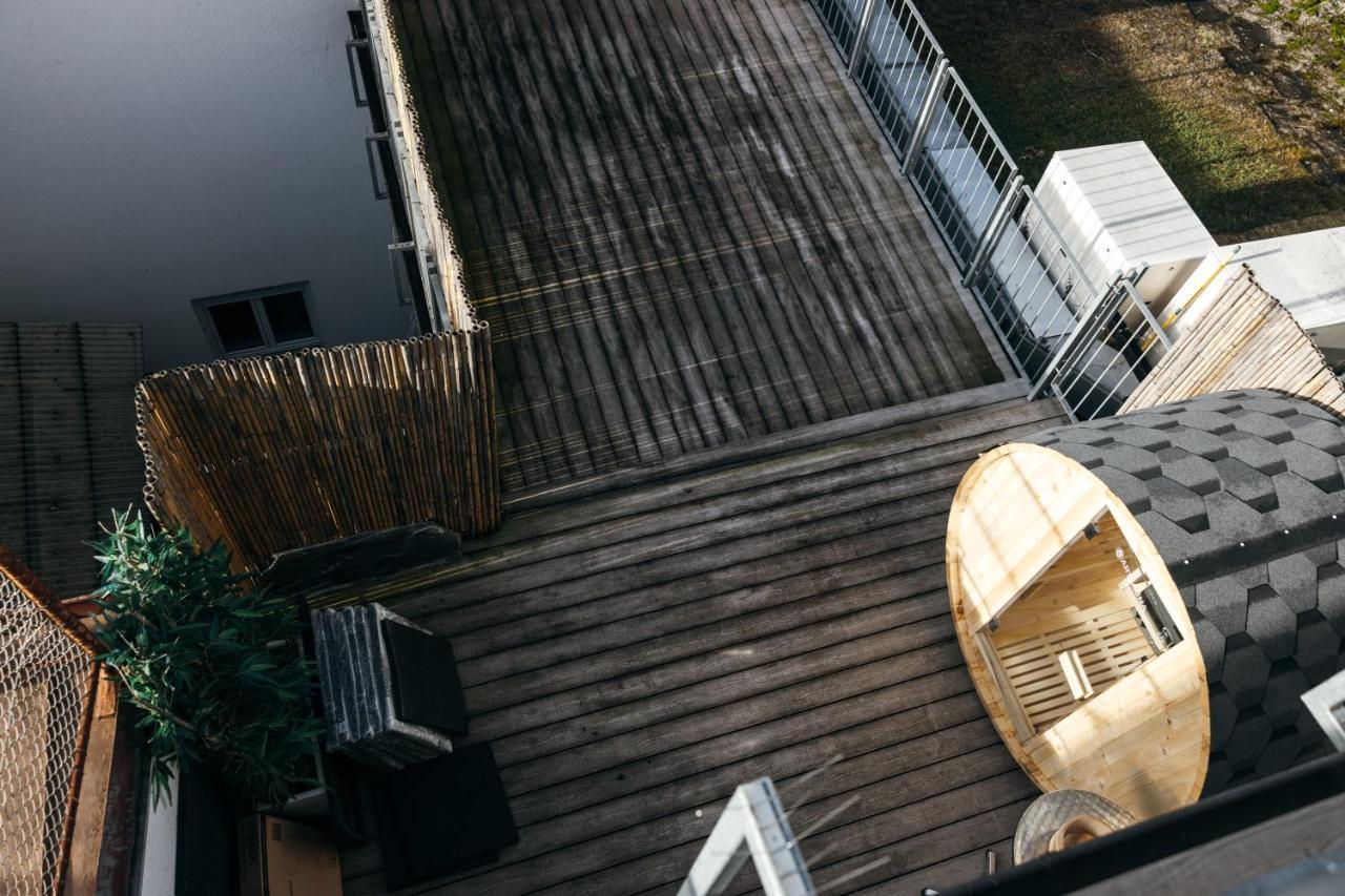 Apartament Heimatel - Luxury Penthouse Loft Ravensburg Zewnętrze zdjęcie