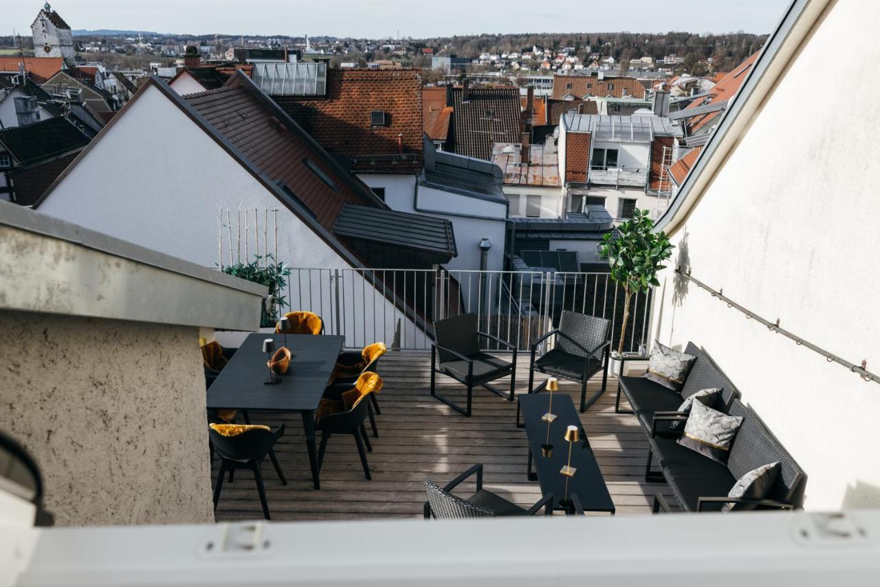 Apartament Heimatel - Luxury Penthouse Loft Ravensburg Zewnętrze zdjęcie