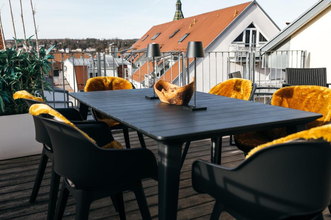 Apartament Heimatel - Luxury Penthouse Loft Ravensburg Zewnętrze zdjęcie